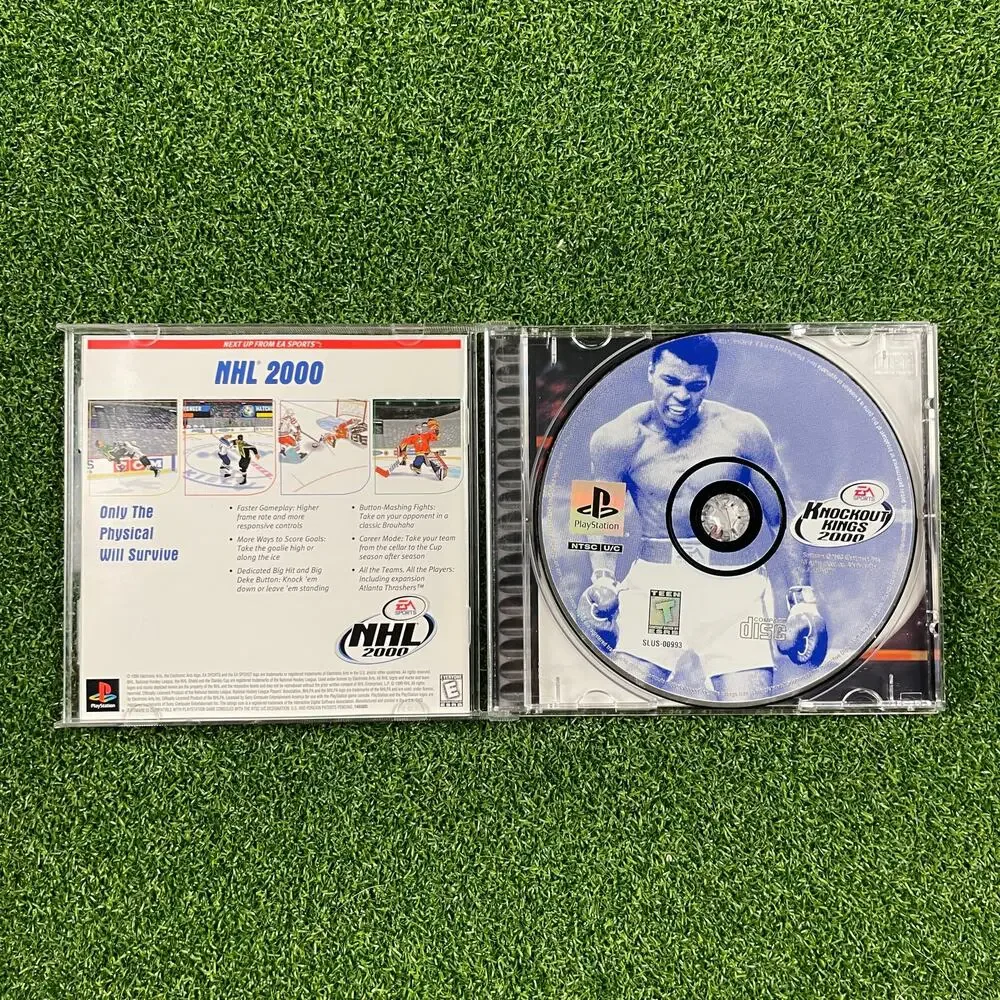 Knockout Kings 2000 (Sony PlayStation 1, 1999) CIB
